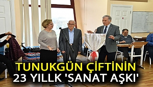 Tunukgün çiftinin 23 yıllık ‘sanat aşkı’