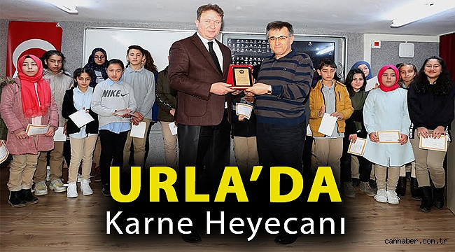 Urla’da karne heyecanı