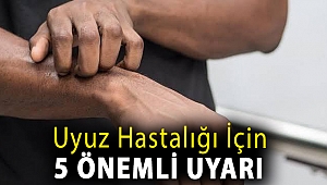 Uyuz hastalığı için 5 önemli uyarı
