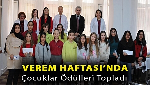 Verem Haftası’nda Çocuklar Ödülleri Topladı