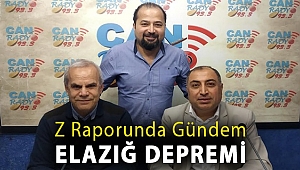 Z Raporu'nda Gündem Elazığ Depremi