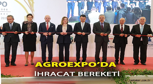 AGROEXPO’DA İHRACAT BEREKETİ