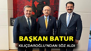Batur Kılıçdaroğlu’ndan söz aldı