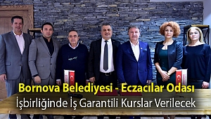 Bornova Belediyesi - Eczacılar Odası işbirliğinde iş garantili kurslar verilecek
