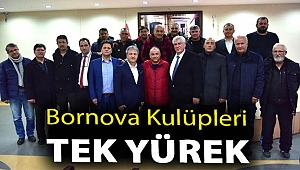 Bornova kulüpleri tek yürek