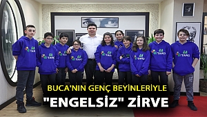 Buca’nın genç beyinleriyle “engelsiz” zirve