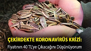 Çekirdekte koronavirüs krizi: Fiyatının 40 TL'ye çıkacağını düşünüyorum