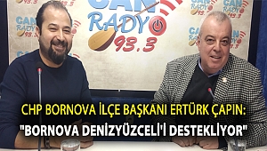 CHP Bornova İlçe Başkanı Ertürk Çapın: