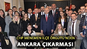 CHP Menemen İlçe Örgütü’nden Ankara çıkarması