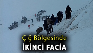 Çığ bölgesinde ikinci facia