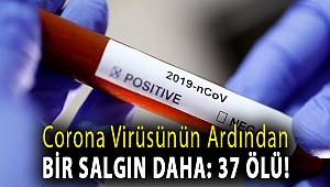 Corona virüsünün ardından bir salgın daha: 37 ölü!