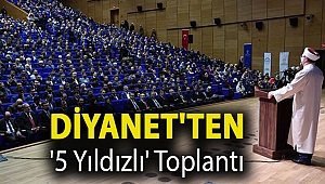 Diyanet'ten '5 yıldızlı' toplantı