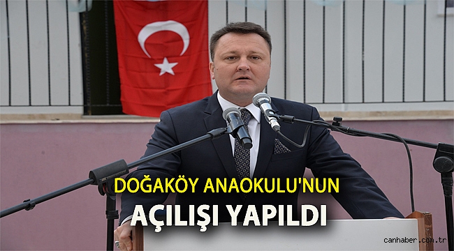 Doğaköy Anaokulu'nun açılışı yapıldı