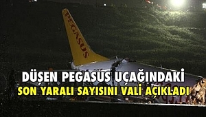 Düşen Pegasus Uçağındaki Son Yaralı Sayısını Vali Açıkladı