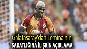 Galatasaray'dan Lemina'nın sakatlığına ilişkin açıklama