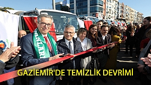 Gaziemir’de temizlik devrimi