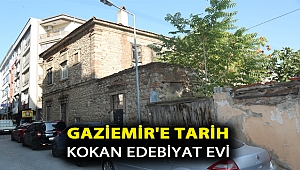 Gaziemir’e tarih kokan Edebiyat Evi