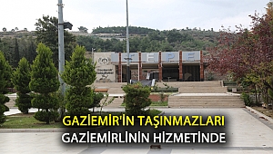 Gaziemir’in taşınmazları Gaziemirlinin hizmetinde