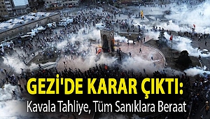 Gezi'de karar çıktı: Kavala tahliye, tüm sanıklara beraat!