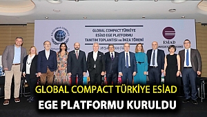 GLOBAL COMPACT TÜRKİYE ESİAD EGE PLATFORMU KURULDU
