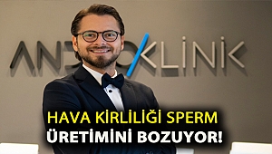 Hava kirliliği sperm üretimini bozuyor !