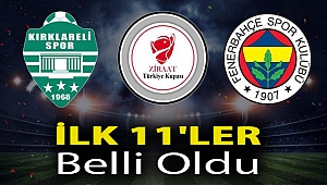 İlk 11'ler belli oldu