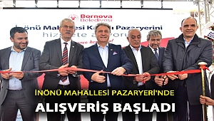 İnönü Mahallesi Pazaryeri’nde alışveriş başladı