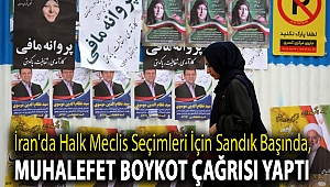 İran'da halk meclis seçimleri için sandık başında, muhalefet boykot çağrısı yaptı