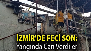 İzmir'de feci son: Yangında can verdiler