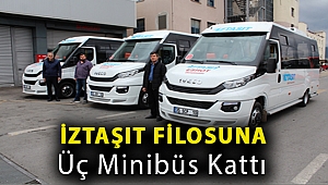 İZTAŞIT filosuna üç minibüs kattı