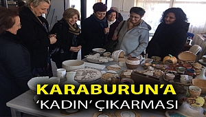 Karaburun’a “kadın” çıkarması