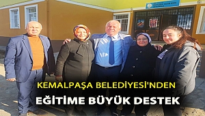 Kemalpaşa Belediyesi'nden eğitime büyük destek