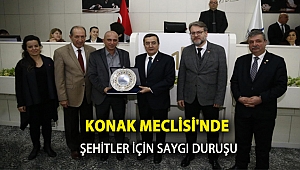 Konak Meclisi'nde deprem ve İdlip şehitleri için saygı duruşu