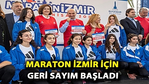 MARATON İZMİR İÇİN GERİ SAYIM BAŞLADI