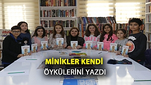 Minikler kendi öykülerini yazdı
