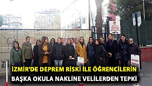 Okul nakline velilerden tepki!