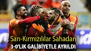 Sarı-kırmızılılar sahadan 3-0'lık galibiyetle ayrıldı