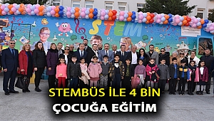 STEMBÜS İLE 4 BİN ÇOCUĞA EĞİTİM