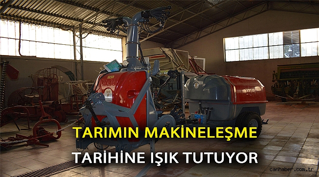 Tarımın makineleşme tarihine ışık tutuyor