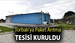 Torbalı’ya paket arıtma tesisi kuruldu