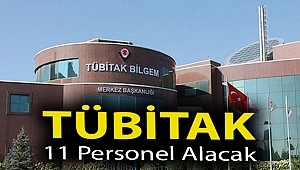 TÜBİTAK 11 personel alacak