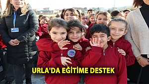 Urla’da Eğitime Destek