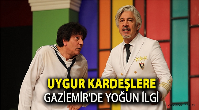 Uygur kardeşlere Gaziemir’de yoğun ilgi