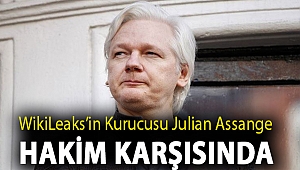 WikiLeaks’in kurucusu Julian Assange hakim karşısında
