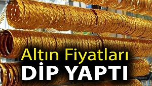 Altın fiyatları dip yaptı