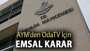 AYM’den OdaTV için emsal karar