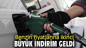 Benzine ikinci büyük indirim!