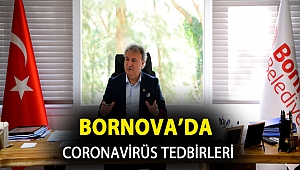 Bornova’da Coronavirüs tedbirleri