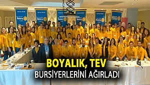 Boyalık, TEV bursiyerlerini ağırladı