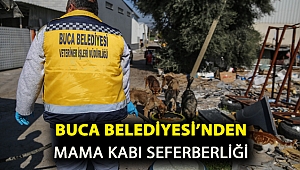 BUCA BELEDİYESİ’NDEN MAMA KABI SEFERBERLİĞİ